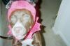 lucy's costume for halloween! she's the devil, but she wouldn't sit still for a picture