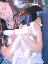 Lucy and Mommy at Puppy School Graduation