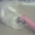 roxy fell asleep playing with her toy!